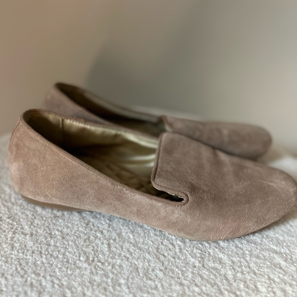 Birdies THE STARLING in New Latte Suede Loafers